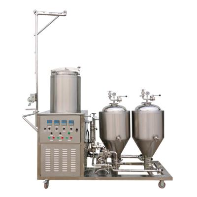 China Home Brewing Simplified Semi-automatic Control System 450 KG Beer Brewing Equipment for sale