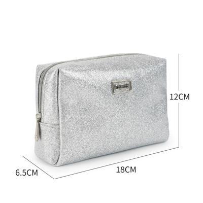 China Portable; Portable Convenience Storage OEM Factory Beach Cosmetics Convenience Storage Customized Logo Terry Cloth Cosmetic Bag for sale