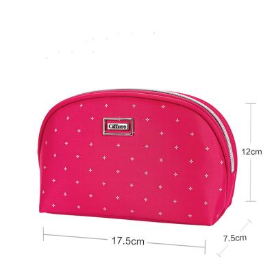 China Portable; Chinese Convenience Storage Parts Case PVC Makeup Organize Travel Make Up Beauty Nylon Polyester Durable Cosmetic Toiletry Bag for sale