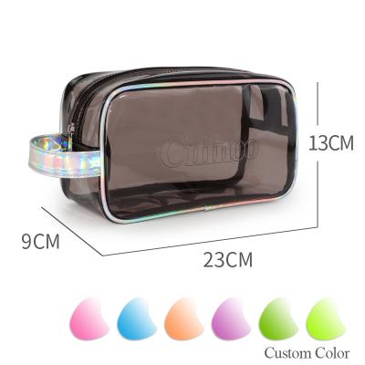 China Good Quality Color Durable Large Capacity Duffle Customized Transparent PVC Travel Bag for sale