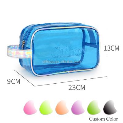 China Factory Wholesale Price Durable PVC Zipper Gift Shoulder Large Capacity Durable Travel Transparent Bag for sale