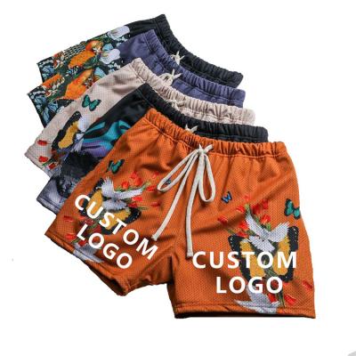 China Wholesale QUICK DRY ODM All Over Sublimation Printing Men's EE 5 Inch Basketball Gym Summer Inseam Shorts Mesh Shorts Unisex Custom Made for sale