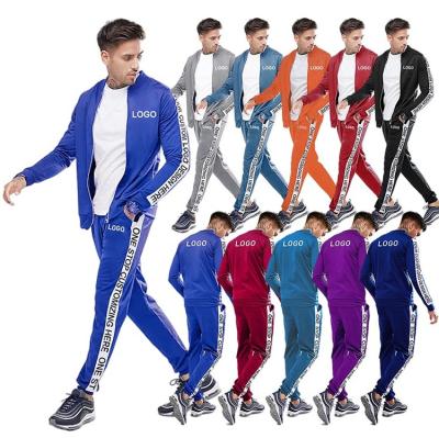 China Custom Made Tracksuit High Quality Breathable Private Label Plain Oversize Fleece Mens Sportswear Sports Joggers Set Tracksuits For Men for sale