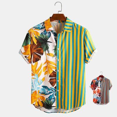 China Wholesale Fashion Anti-pilling Customized All Coverage Digital Printing Hawaiian Shirt Men Summer Man Beach Hawaii Shirt for sale