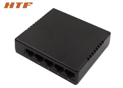 China 10/100M Network Ethernet Switch RJ45 5 Ports IP175G Chipset With Plastic Case for sale