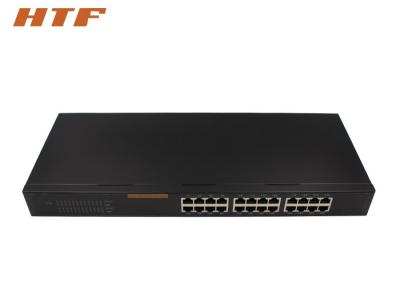 China Industriële Schakelaar 10/100/1000M IEEE 802.3af/At van 24 Havengigabit ethernet Te koop