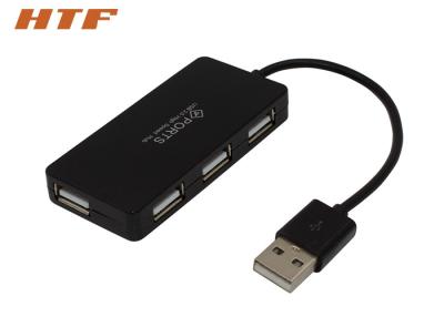 Chine Mini 4 diviseur de hub d'USB 2,0 USB de port, chargeur de bureau de hub d'USB pour le PC de Mac de Windows à vendre