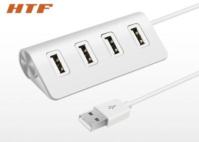 China Draagbaar Netwerk USB 2,0 Usb-Hub 4 Havenotg Splitser voor Macbook-Laptop de Tablet van PC Te koop