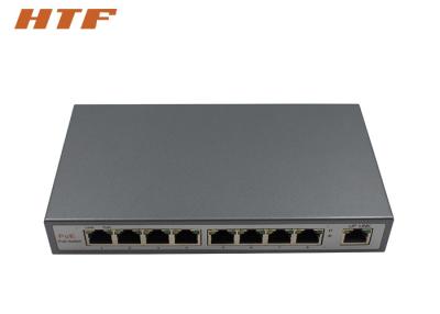 China Smart POE Network Switch 8 Port Power Over Ethernet Splitter IEEE 802.3af/At Standard for sale