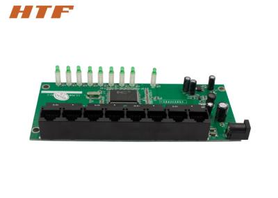 Cina 8 modulo di commutatore di Ethernet del porto 100Mbps con il chipset di CC 7.5V/1A/RTL8309SC in vendita