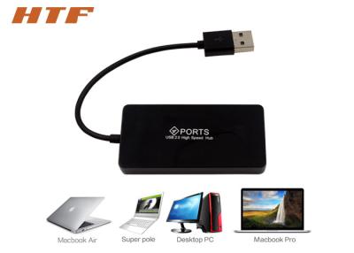 China Laptop PC USB 2,0 4 Hafen USB-Naben-Teiler, mehrfache USB-Port-Adapter-hohe Geschwindigkeit zu verkaufen