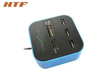 China De Miniusb Hub van Desktopnetwerk 2.0 USB met Kaartlezer voor PC-Laptop Te koop