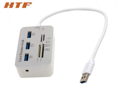 China 3 Ports Micro USB Hub / Multi Port USB Hub Splitter For PC Computer High Power for sale