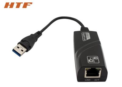 China Placa de rede portátil de USB ao porto do adaptador RJ45 1000Mbps USB 3,0 dos ethernet à venda