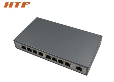 China Netz-Schalter des Desktop-24V POE, Hafen 10/100Mbps 8 POE-Schalter-Metallkasten zu verkaufen