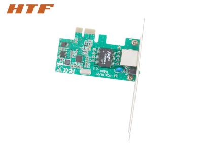 China 10 / 100/1000Mbps PIC Gigabit Ethernet Kaart voor Desktop Realtek 8111E Chipset Te koop