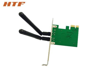 China Adapter PCI-drahtlosen Netzwerks 2,4/5.0GHz, 300 Mbps Adapter 802.11b/G/N Wechselstrom-PCI Wifi zu verkaufen