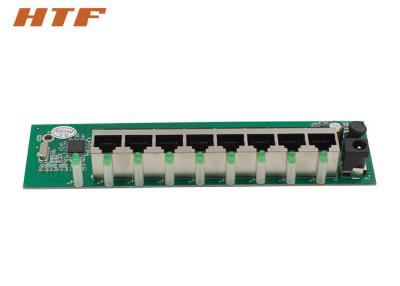 China Puerto del módulo de interruptor de Ethernet del chipset de IP178G 8, tablero de interruptor industrial de red de 10 /100M en venta