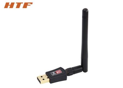 China USB 2.0 Mini AC Network Wifi Wireless Adapter For Desktop PC Dual Band 150Mbps for sale