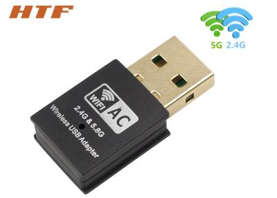 China Drahtloser USB WiFi Doppelbandadapter neues Modell-schneller Geschwindigkeit Wechselstroms 600M zu verkaufen