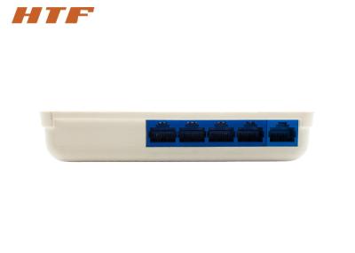 China 10 / 100M Unmanaged Network Switch , 5 Port Ethernet Switch With Plastic Case for sale