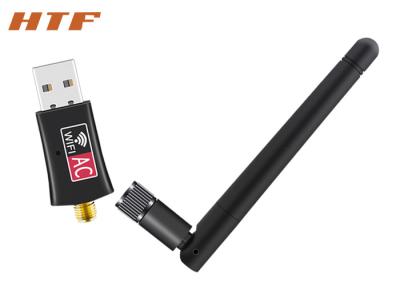 China adaptador sem fio de 11AC 600Mbps USB Wifi com as antenas 5dBi externos à venda