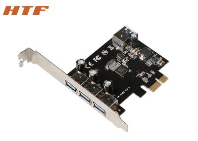 China 4 USB 3.0 (3+1) ports 3 External port + 1 Internal Port PCI-e 1x I/O Combo Card Controller Card / Riser Card for sale