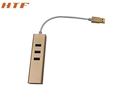 Cina USB3.0/tipo-c al HUB della carta dell'adattatore di lan di RJ45 Gigabit Ethernet & 3 del porto 3,0 per il computer portatile in vendita