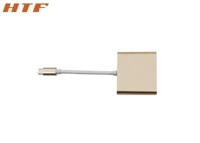 China USB3.1 type-C aan HDM1+USB 3,0 +PD-Type CUSB type-C aan HDM1 met PD en USB3.0-Adapter Te koop