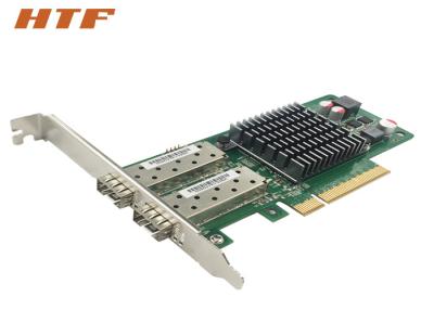 China NIC óptico de la fibra de la tarjeta de interfaz de red del NIC del puerto SFP+ 10G del adaptador 2 del servidor de PCI Express en venta