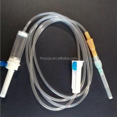 China luer lock infusion giving set ISO13485 IV CE OEM for sale