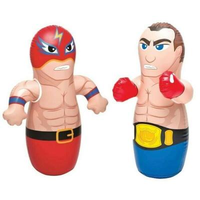 China INTEX 44672 Game Children's Sandbag Boxing Inflatable Practice Sports Rack Punch Bags Child 3-D Toy for sale