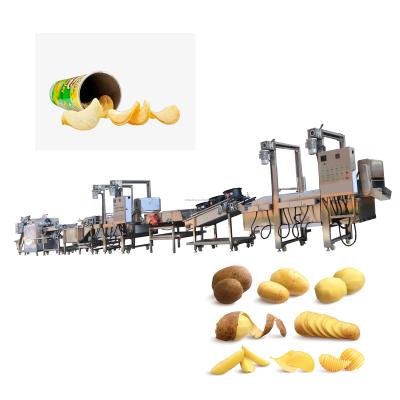 China Vegetable Processing Factory Top Quality Comercial Potato Chips Making Machine Production Line for sale