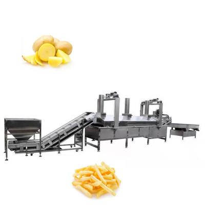 China Vegetable Processing Plant Automatic Small Cutting Potato Chips Making Machine For French Fries for sale