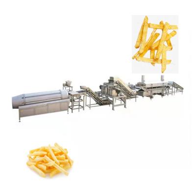 China Vegetable Processing Plant Production Line French Fries Cooking Semi Automatic Potato Chips Making Machine for sale