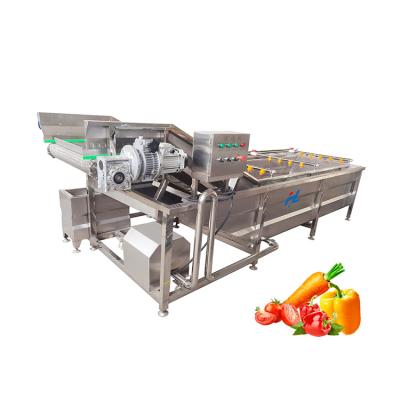 China New Fruit Vegetable Snacks Plant Fruit And Vegetable Processing Line Washing Machine for sale