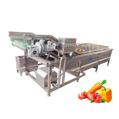 China Ultrasonic Fruit Seal Snack Plant Industry Vegetable Fruit Processing Line Washing Machine for sale