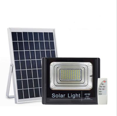 China Warehouse Outdoor 30w 60w 100w 200w Led Flood Light Housing Solar Garden Light for sale