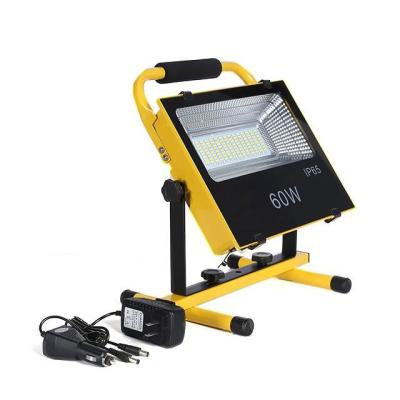 China Rechargeable Warehouse Waterproof Portable Flood Lamp Led Flood Light Outdoor Camping Light Working Light for sale