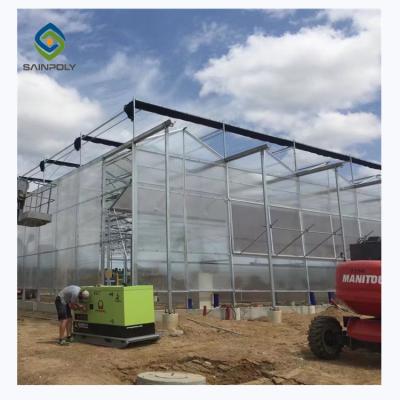 China 3.0m 6.0m Pc Sheet Polycarbonate Greenhouses UV Protection for sale