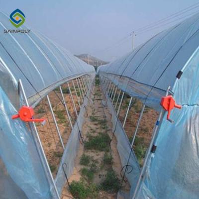 Chine Anti serre chaude simple de tunnel de la feuille de plastique de corrosion 10m à vendre