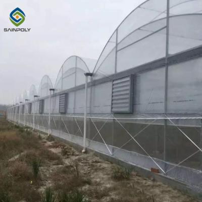 China Clear Sawtooth Roof Multi Span Greenhouse Plastic Sheeting ISO9001 2008 for sale