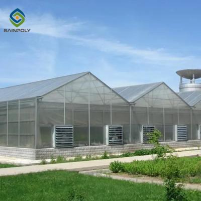 China 10.8m de Serre van het Polycarbonaataluminium met Aangepast Koepeldak Te koop