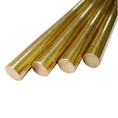 China Construction Decoration C2800 Solid Brass Rod CuZn40 Brass Bar Factory Price Supply for sale