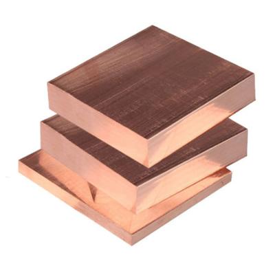 China Air Conditioners ASTM C11000 / C12200 99.9%Pure Copper Grade Or Unalloyed Copper Plate for sale