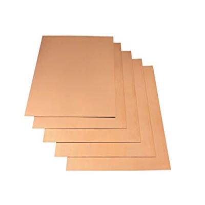 China Industrial Customized 99.99 Pure Bronze Copper Sheet Metal for sale