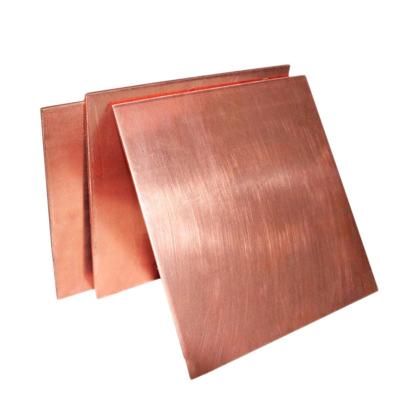 China C11000 C10200 C17200 Industrial Copper Plate for sale