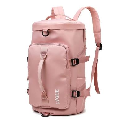 China Waterproof July Large Capacity Travel Bags Customized Logo Duffel Travel Bags Waterproof Gym Bag for Women for sale