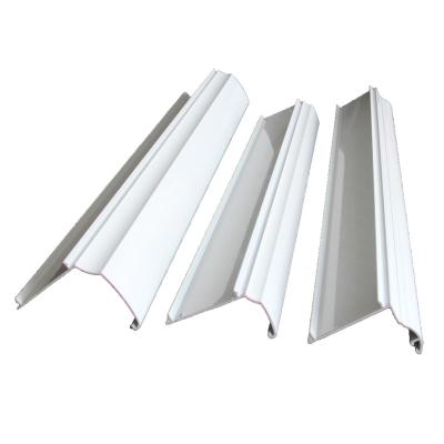 China door & Window Powder Coating Extruded Polish Silver Aluminum Frame Window Section for sale