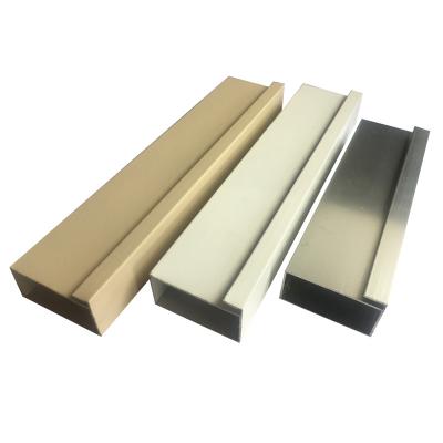 China Decorations Powder Coating Aluminum Square Hollow Tube For Iraq Market for sale